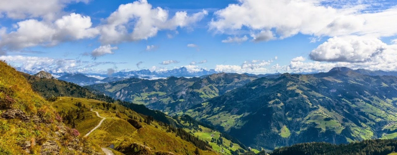 Panorama Gipfelwanderung Salzburger Land